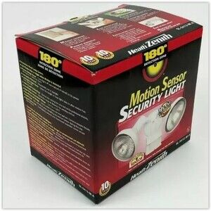 Heath Zenith SL-5412-W-A 180 Degree Motion Activated Security Light White NEW